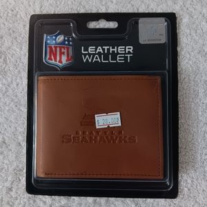 Seahawks Leather Wallet